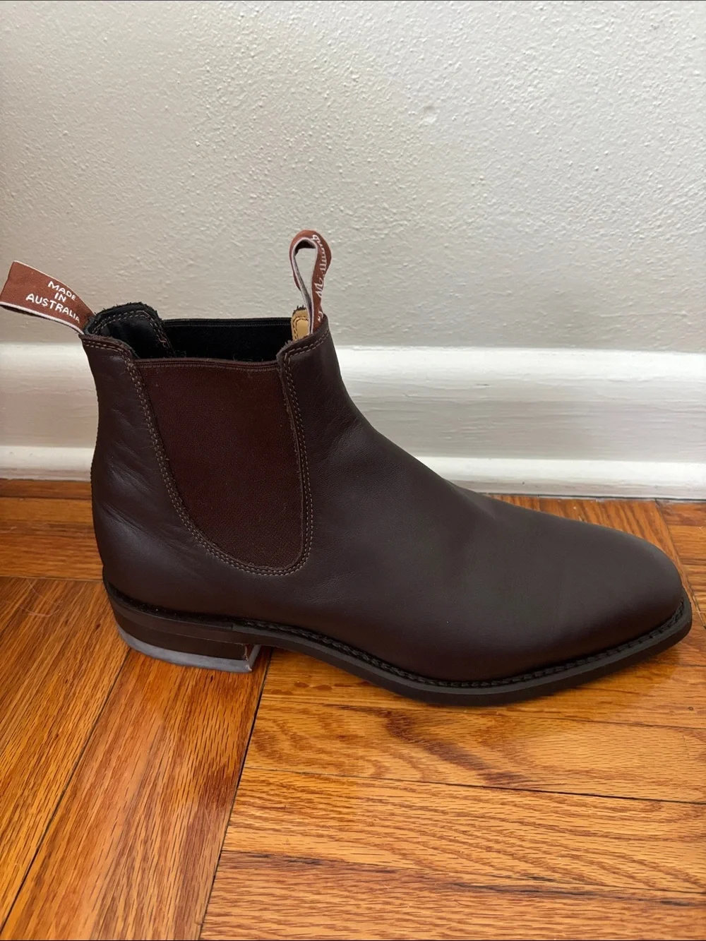 RM Williams Comfort Craftsman mens rubber-soled Chelsea boots - Size 9G